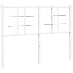 Tête de lit métal blanc 120 cm