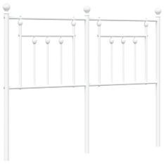 Tête de lit métal blanc 120 cm