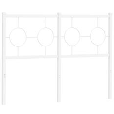 Tête de lit métal blanc 120 cm