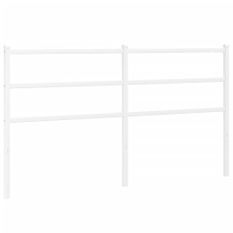 Tête de lit métal blanc 150 cm