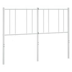 Tête de lit métal blanc 150 cm