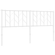 Tête de lit métal blanc 160 cm