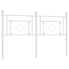 Tête de lit métal blanc 160 cm