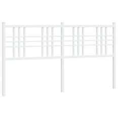 Tête de lit métal blanc 160 cm