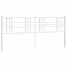 Tête de lit métal blanc 180 cm