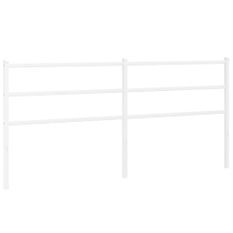Tête de lit métal blanc 193 cm