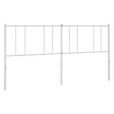 Tête de lit métal blanc 200 cm