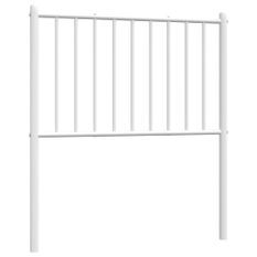 Tête de lit métal blanc 75 cm
