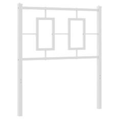 Tête de lit métal blanc 80 cm