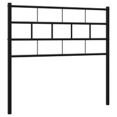 Tête de lit métal noir 107 cm