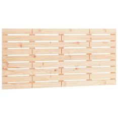 Tête de lit murale 126x3x63 cm Bois massif de pin