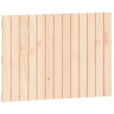 Tête de lit murale 82,5x3x60 cm Bois massif de pin