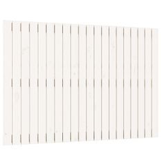Tête de lit murale Blanc 127,5x3x90 cm Bois massif de pin