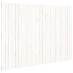 Tête de lit murale Blanc 159,5x3x110 cm Bois massif de pin