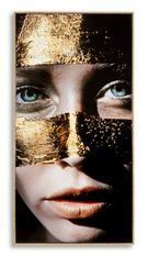 Toile laquée nairobi avec cadre -b- 52 x 4 x 102 cm