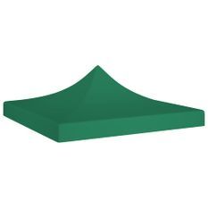 Toit de tente de réception 2x2 m Vert 270 g/m²