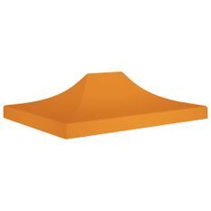 Toit de tente de réception 4,5x3 m Orange 270 g/m²