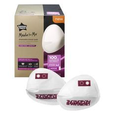 TOMMEE TIPPEE Coussinets d'Allaitement Jetables x100 Taille L