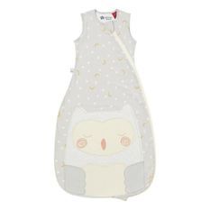 Tommee Tippee - Gigoteuse d'Emmaillotage - Grobag Original - Tissu Doux et Riche en Coton - 2.5 TOG - 6-18mois - Ollie la Chouette