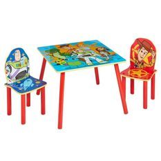 TOY STORY 4 - Ensemble table et 2 chaises pour enfants