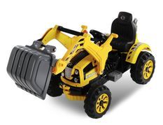 Tracteur électrique jaune 2x30W Kampi