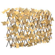 Treillis de feuille d'érable artificiel extensible 180x60 cm