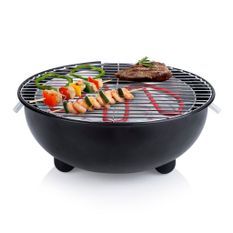 Tristar Barbecue électrique de table BQ-2880 1250 W 30 cm Noir