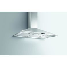 TURBOAIR CERTOSA IX/A/90/PB INOX - Hotte décorative murale - 165-395 m³/h