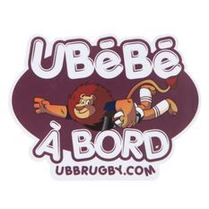 UBB Sticker Ubebe A Bord