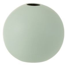 Vase boule céramique vert pastel Uchi H 23 cm