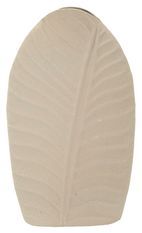 Vase céramique décoratif effet sable compact DUNE