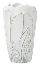 Vase céramique décoratif relief sinueux GARDY