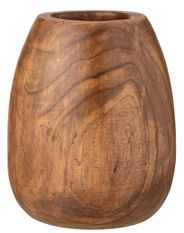 Vase en bois massif marron Paulette D 45 cm
