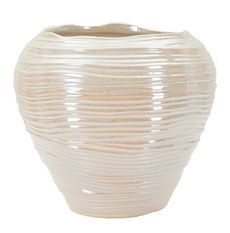 Vase rond effet nacré Bolt
