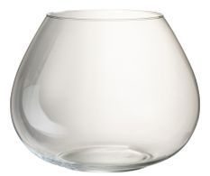 Vase verre transparent Kaelo D 37 cm