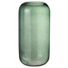 Vase verre vert Verde H 36 cm