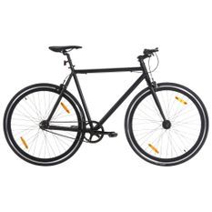 Vélo à pignon fixe noir 700c 59 cm