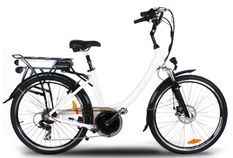 Vélo électrique E Go Vienne 250W Blanc