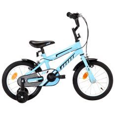 Vélo pour enfant bleu et noir 14 pouces Vital