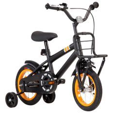 Vélo pour enfant orange et noir 12 pouces Crossy