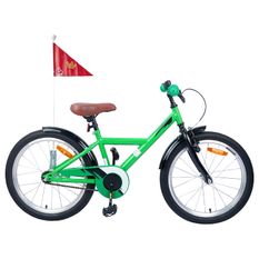 Vélo pour Enfants 18 Pouces pour les 5-7 ans Vert