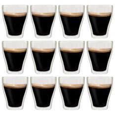 Verres à latte macchiato double paroi 12 pcs 370 ml