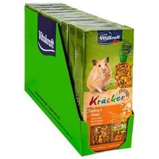 VITAKRAFT Kräcker Friandise pour Hamster Miel Epeautre - Lot de 10x2
