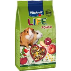 VITAKRAFT Life Power Alimentation complete pour Cochon d'Inde - Lot de 5x600g