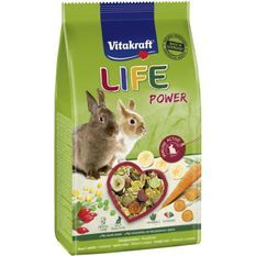 VITAKRAFT Life Power Alimentation complete pour Lapins Nains - Lot de 5x600g
