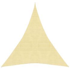 Voile d'ombrage 160 g/m² Beige 4x5x5 m PEHD