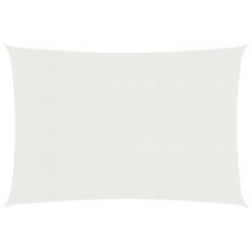 Voile d'ombrage 160 g/m² Blanc 2x3,5 m PEHD
