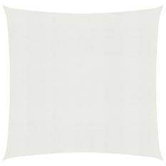 Voile d'ombrage 160 g/m² Blanc 4,5x4,5 m PEHD