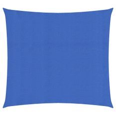 Voile d'ombrage 160 g/m² Bleu 2,5x2,5 m PEHD