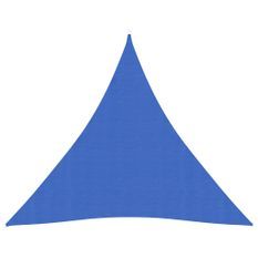 Voile d'ombrage 160 g/m² Bleu 4x4x4 m PEHD